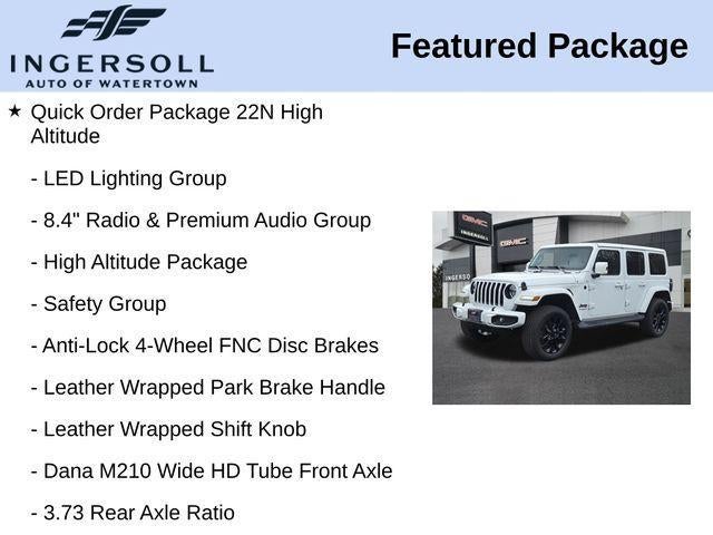 2021 Jeep Wrangler Unlimited Sahara High Altitude