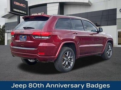 2021 Jeep Grand Cherokee 80th Anniversary
