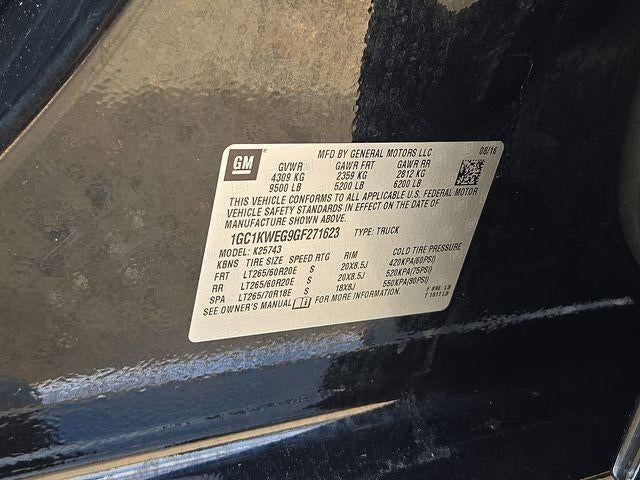 2016 Chevrolet Silverado 2500 HD LTZ