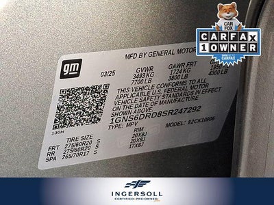 2025 Chevrolet Suburban Z71