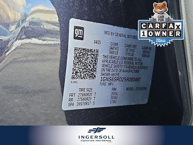 2025 Chevrolet Tahoe Premier