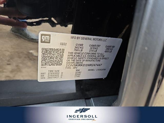 2022 Chevrolet Tahoe RST