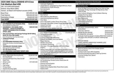 2025 GMC Sierra 2500 HD AT4