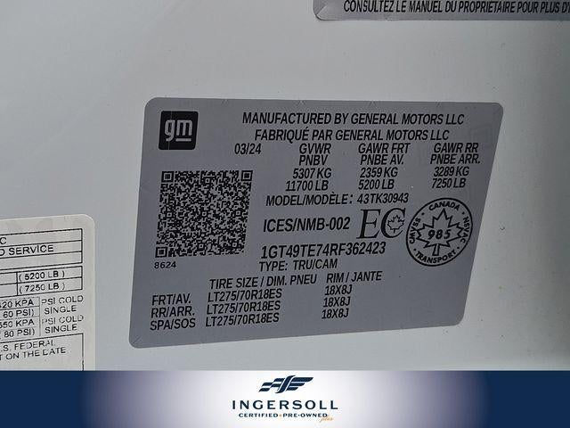 2024 GMC Sierra 3500 HD SLE