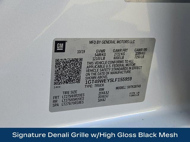 2020 GMC Sierra 3500 HD Denali
