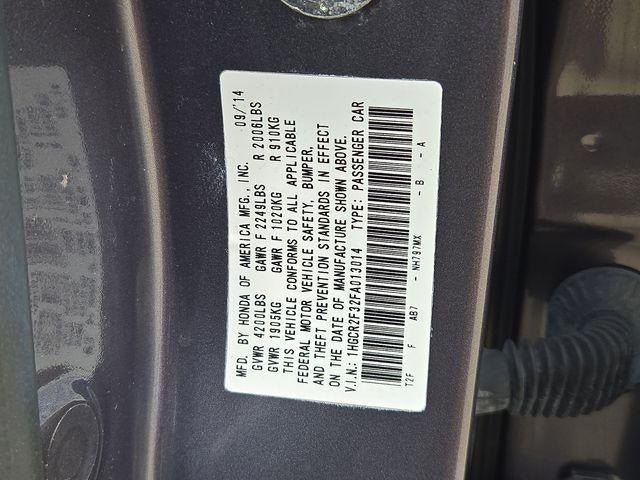 2015 Honda Accord Sedan LX