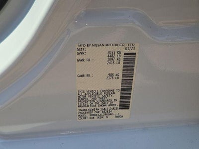 2023 Nissan Altima 2.5 SR