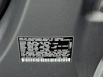 2020 Volkswagen Atlas Cross Sport 3.6L V6 SE w/Technology