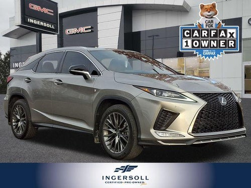 2022 Lexus RX RX 350 F SPORT Handling