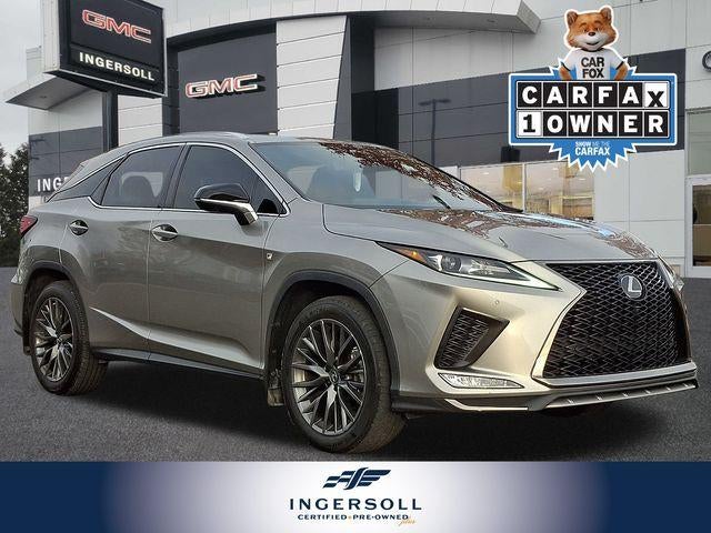 2022 Lexus RX RX 350 F SPORT Handling