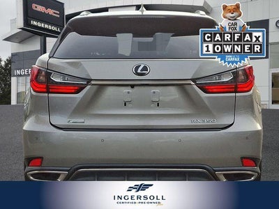 2022 Lexus RX RX 350 F SPORT Handling