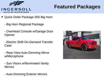 2016 RAM 1500 Big Horn