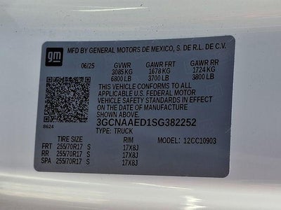 2025 Chevrolet Silverado 1500 WT