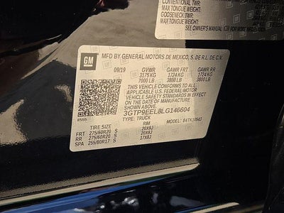 2020 GMC Sierra 1500 AT4