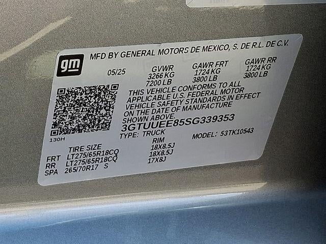 2025 GMC Sierra 1500 AT4