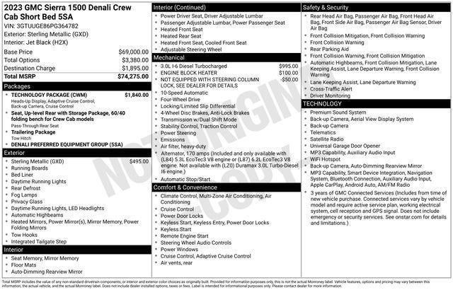 2023 GMC Sierra 1500 Denali