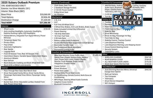 2025 Subaru Outback Premium