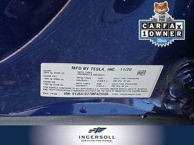 2021 Tesla Model S Long Range Plus