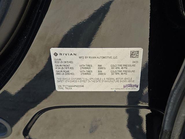 2023 RIVIAN R1T Adventure
