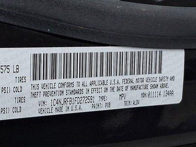 2015 Jeep Patriot High Altitude Edition