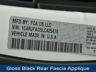 2020 Jeep Grand Cherokee Altitude 4x4