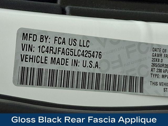 2020 Jeep Grand Cherokee Altitude 4x4