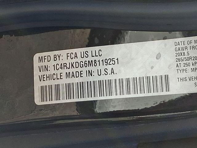 2021 Jeep Grand Cherokee L Overland 4x4