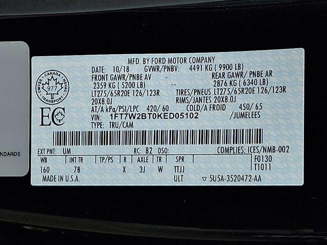 2019 Ford F-250 Platinum