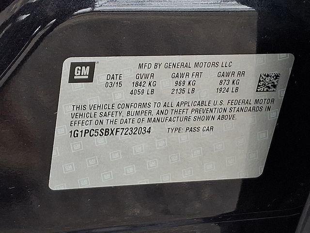 2015 Chevrolet Cruze LT