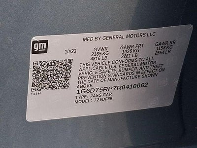 2024 Cadillac CT4-V V-Series Blackwing