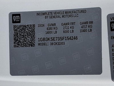 2025 Chevrolet Silverado 3500 HD Chassis Cab Work Truck