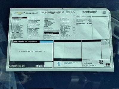 2025 Chevrolet Silverado 3500 HD Chassis Cab Work Truck