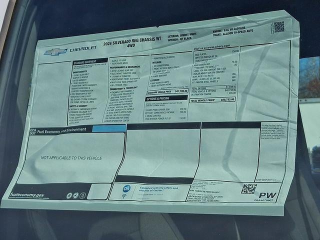 2024 Chevrolet Silverado 3500 HD Chassis Cab Work Truck