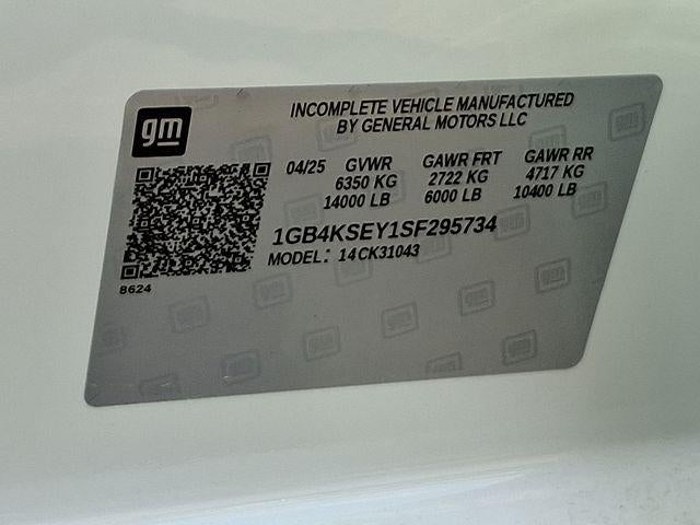 2025 Chevrolet Silverado 3500 HD Chassis Cab Work Truck