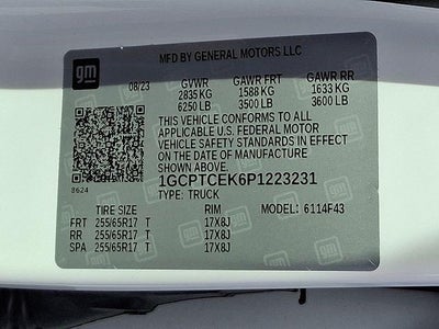 2023 Chevrolet Colorado LT