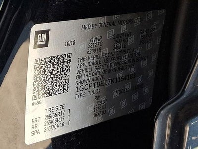 2019 Chevrolet Colorado 4WD Z71