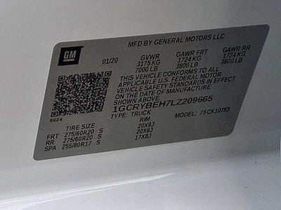 2020 Chevrolet Silverado 1500 Custom