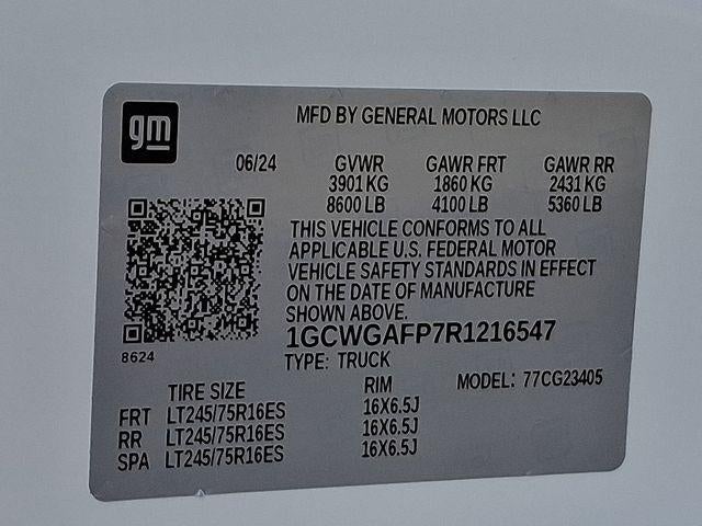 2024 Chevrolet Express Cargo 2500 Base