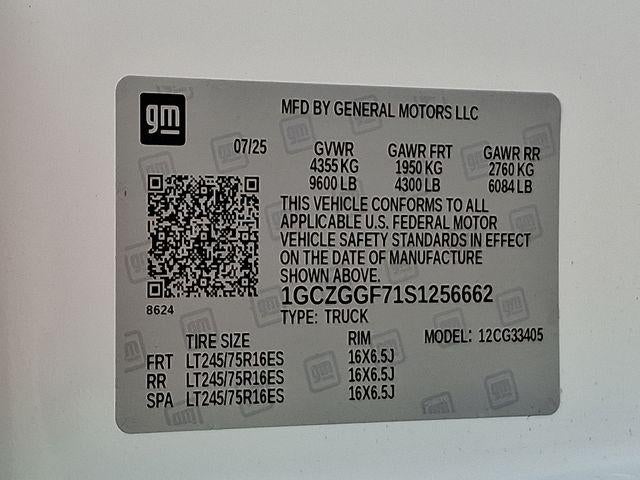 2025 Chevrolet Express Cargo 3500 Base