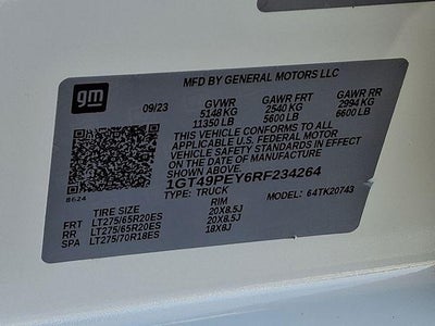 2024 GMC Sierra 2500 HD AT4