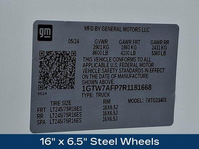 2024 GMC Savana Cargo 2500 Base