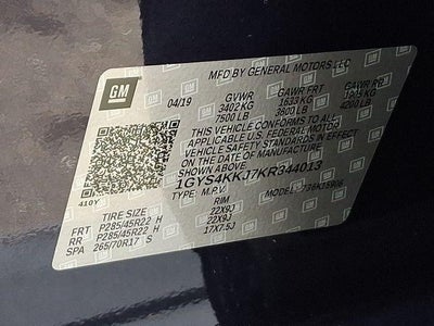 2019 Cadillac Escalade ESV Platinum