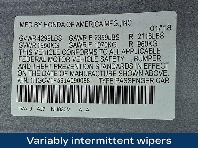 2018 Honda Accord EX-L