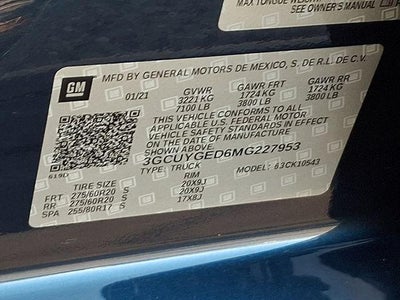 2021 Chevrolet Silverado 1500 LTZ