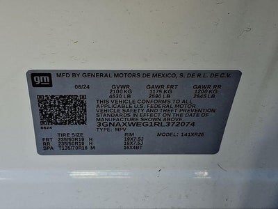 2024 Chevrolet Equinox RS