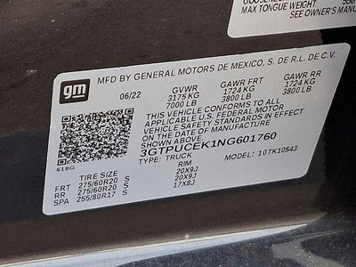 2022 GMC Sierra 1500 Elevation