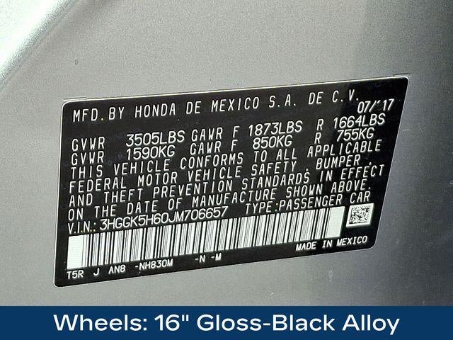 2018 Honda Fit Sport