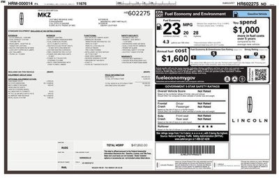 2017 Lincoln MKZ Reserve