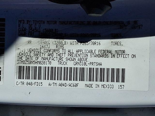 2017 Toyota Tacoma TRD Off Road