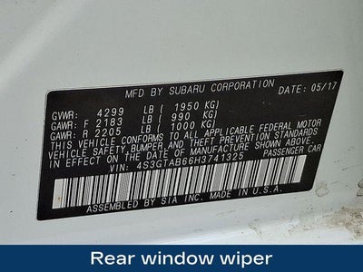 2017 Subaru Impreza 2.0i Premium